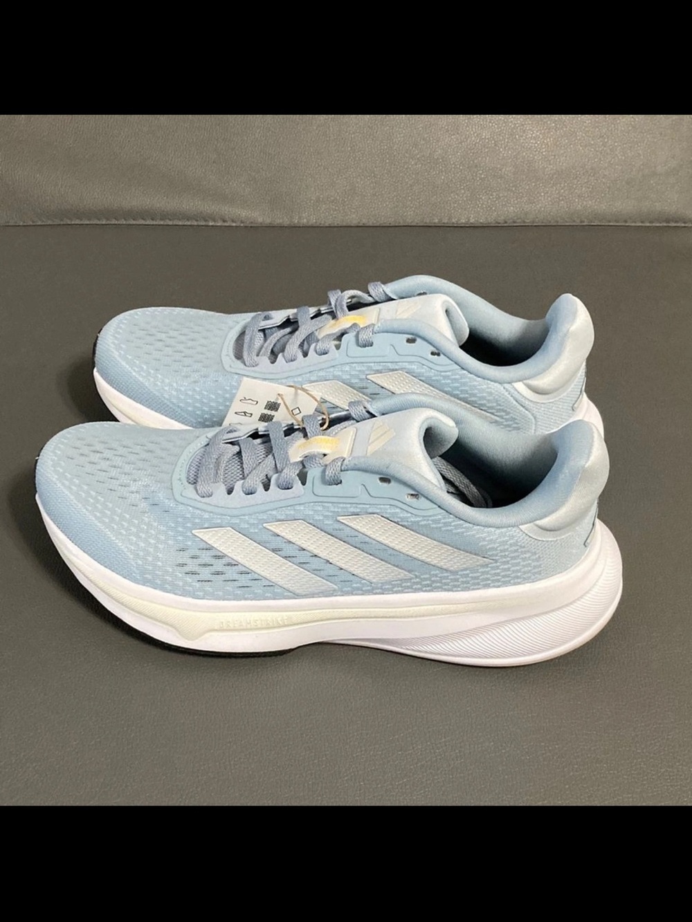 adidas Response Super W Women's Running Shoes - Pale Blue/White - Picture 2 of 5